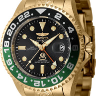 Invicta Men's 45672 Pro Diver Automatic 3 Hand Black Dial Watch