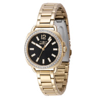 Invicta Women's 47328 Wildflower Quartz 3 Hand Black Dial Watch