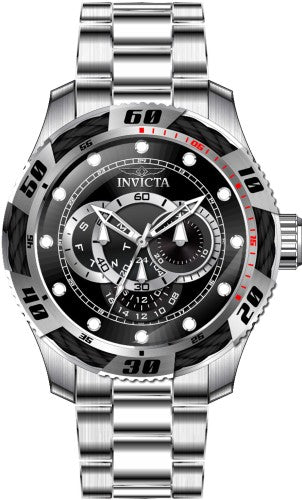 Invicta Men's 45755 Speedway Quartz Chronograph Black Dial Watch