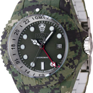Invicta Men's 45939 Reserve Quartz 3 Hand Green Dial Watch
