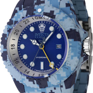 Invicta Men's 45940 Reserve Quartz 3 Hand Blue Dial Watch
