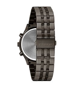45A141 Caravelle Men's Dress Chronograph Gunmetal Watch