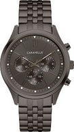 45A141 Caravelle Men's Dress Chronograph Gunmetal Watch