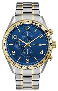45B152 Caravelle Men's Sport Chronograph Two-Tone Watch