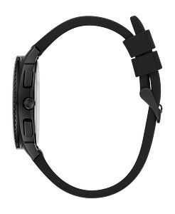 45B159 Caravelle Men's Sport Chronograph Black Silicone Watch