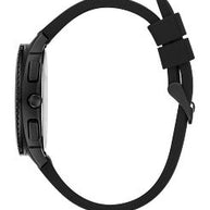 45B159 Caravelle Men's Sport Chronograph Black Silicone Watch