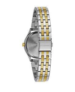 45M112 Caravelle Women's Dress Quartz Two-Tone Watch