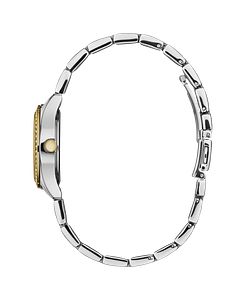Caravelle by Bulova 45M113 Women's Two-Tone Crystal Accent Watch
