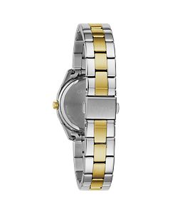 Caravelle by Bulova 45M113 Women's Two-Tone Crystal Accent Watch