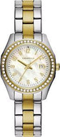 Caravelle by Bulova 45M113 Women's Two-Tone Crystal Accent Watch