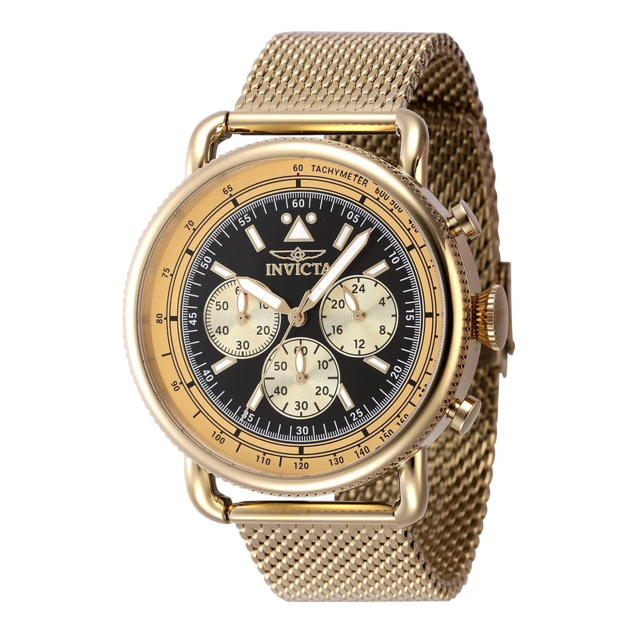 Invicta Men's 47361 Speedway Quartz Chronograph Black Dial Watch