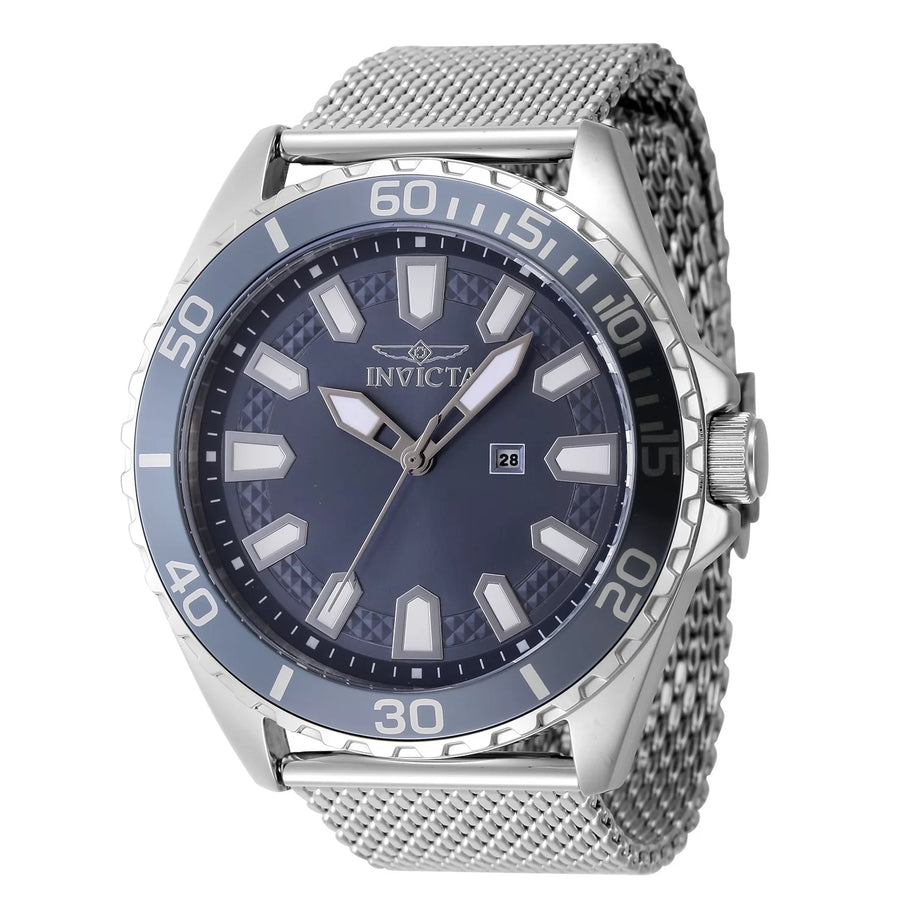 Invicta Men's 46901 Pro Diver Quartz PC22 Blue Dial Watch