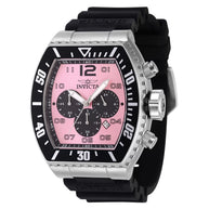 Invicta Men's 47286 Pro Diver Quartz Chronograph Black, Pink Dial Watch