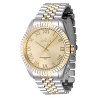 Invicta Men's 47404 Specialty Quartz 3 Hand Gold Dial Watch