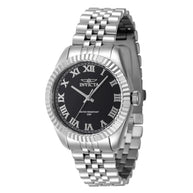 Invicta Women's 47408 Specialty Quartz 3 Hand Black Dial Watch
