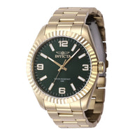 Invicta Men's 47459 Specialty Quartz 3 Hand Green Dial Watch