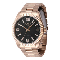 Invicta Men's 47461 Specialty Quartz 3 Hand Black Dial Watch