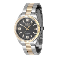 Invicta Men's 47468 Specialty Quartz 3 Hand Green, Gold, Black Dial Watch