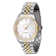 Invicta Women's 47500 Specialty Quartz 3 Hand Silver Dial Watch
