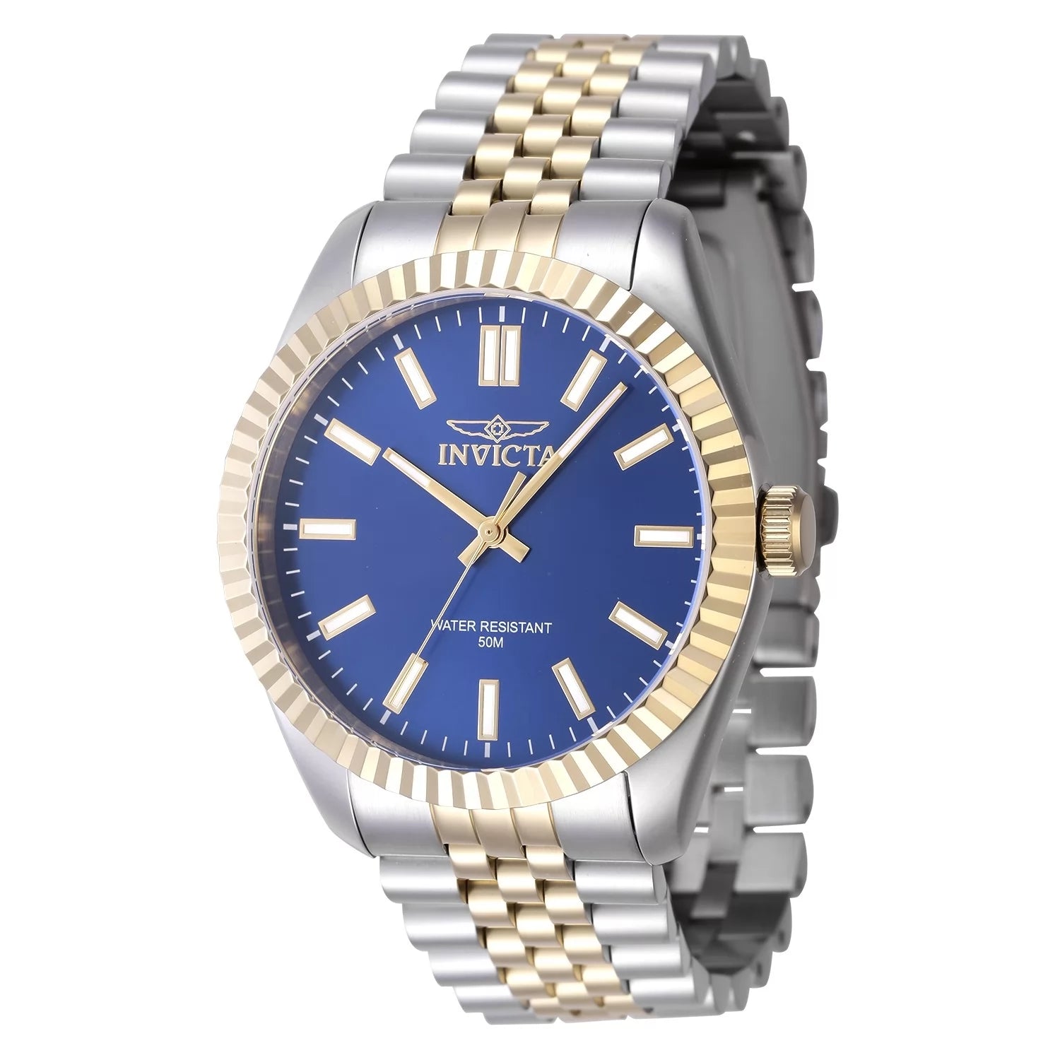 Invicta Men's 47486 Specialty Quartz 3 Hand Blue Dial Watch