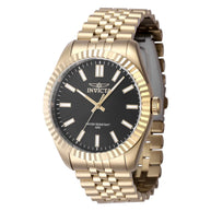 Invicta Men's 47488 Specialty Quartz 3 Hand Black Dial Watch