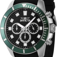 Invicta Men's 46078 Pro Diver Quartz Chronograph Black Dial Watch