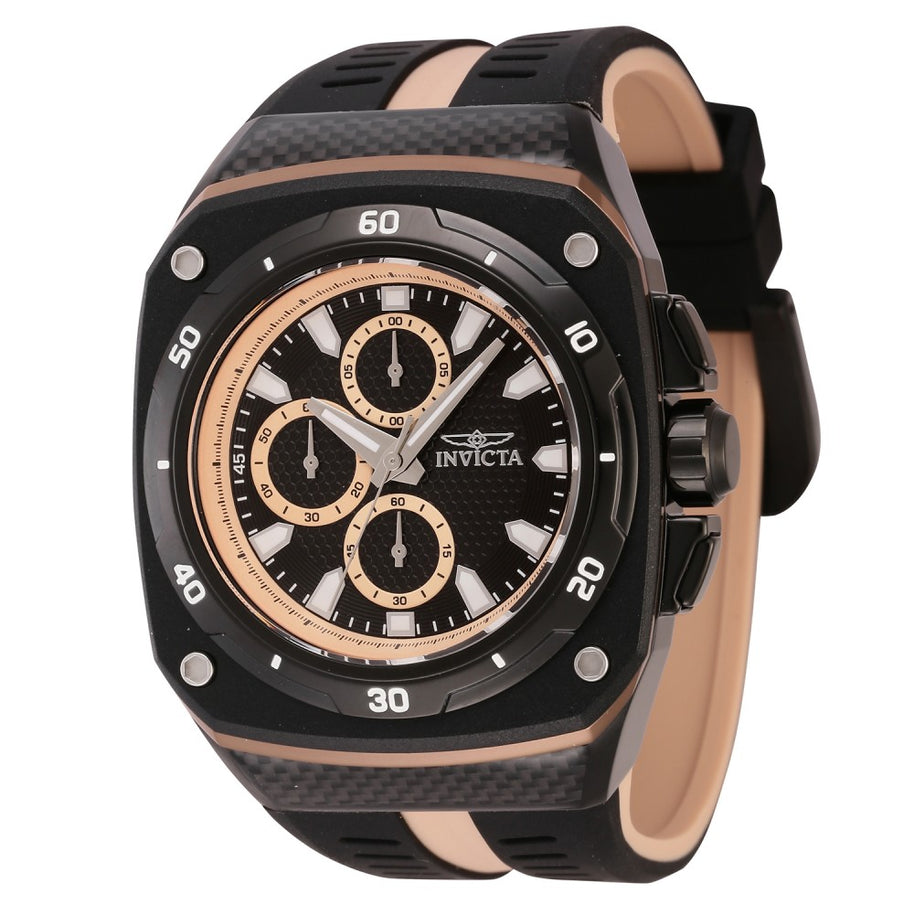 Invicta Men's 46105 Speedway Quartz Chronograph Black Dial Watch