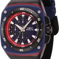 Invicta Men's 46108 Speedway Quartz Chronograph Blue Dial Watch