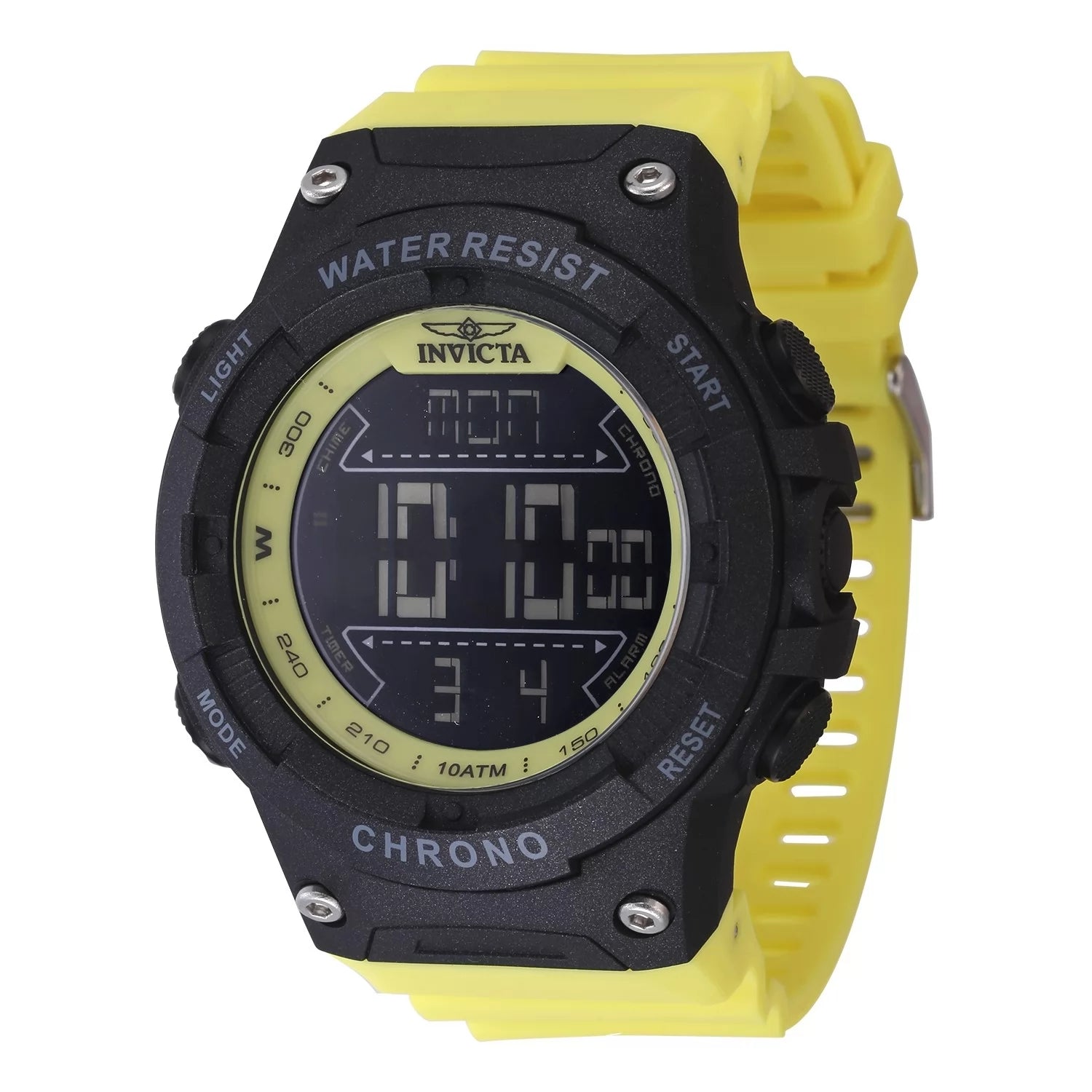 Invicta Men's 47527 Invicta Racing Digital GMT/Alarm Black Dial Watch