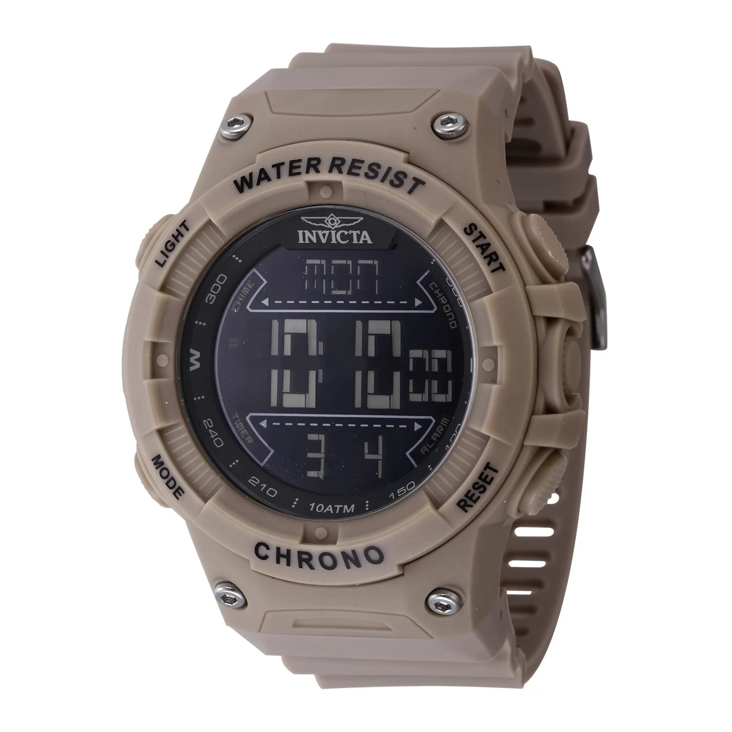 Invicta Men's 47526 Invicta Racing Digital GMT/Alarm Black Dial Watch