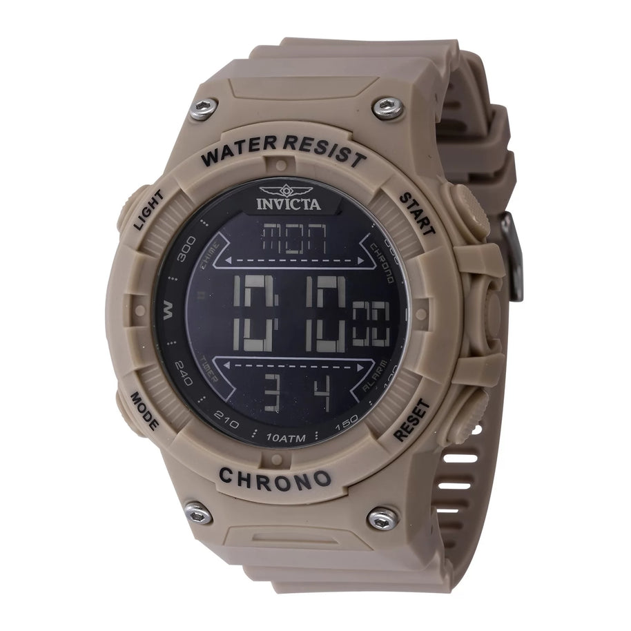 Invicta Men's 47526 Invicta Racing Digital GMT/Alarm Black Dial Watch