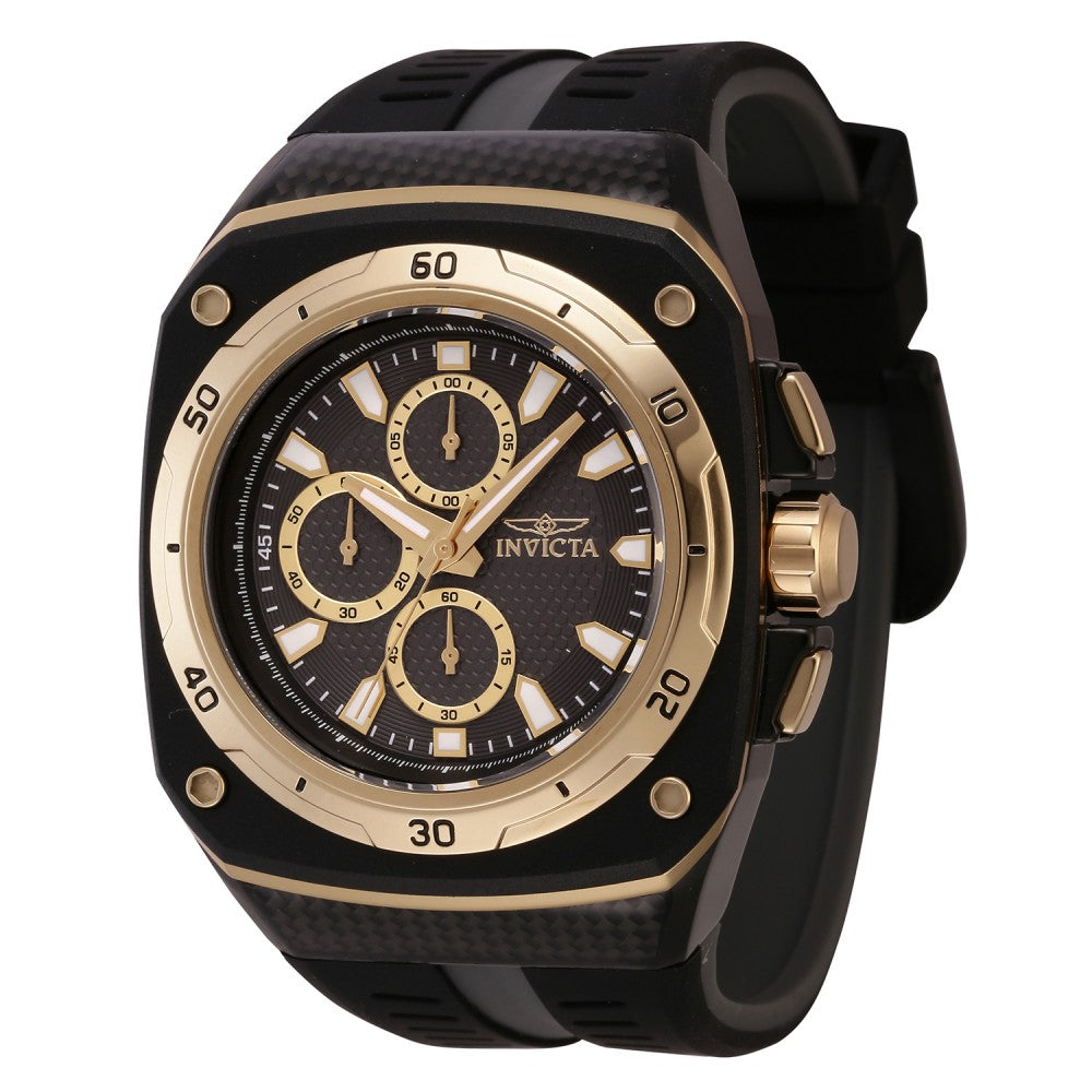 Invicta Men's 46110 Speedway Quartz Chronograph Black Dial Watch