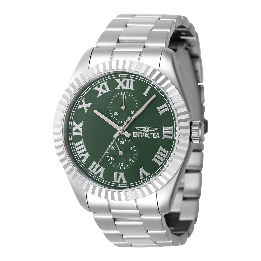Invicta Men's 47422 Specialty Quartz Multifunction Green Dial Watch