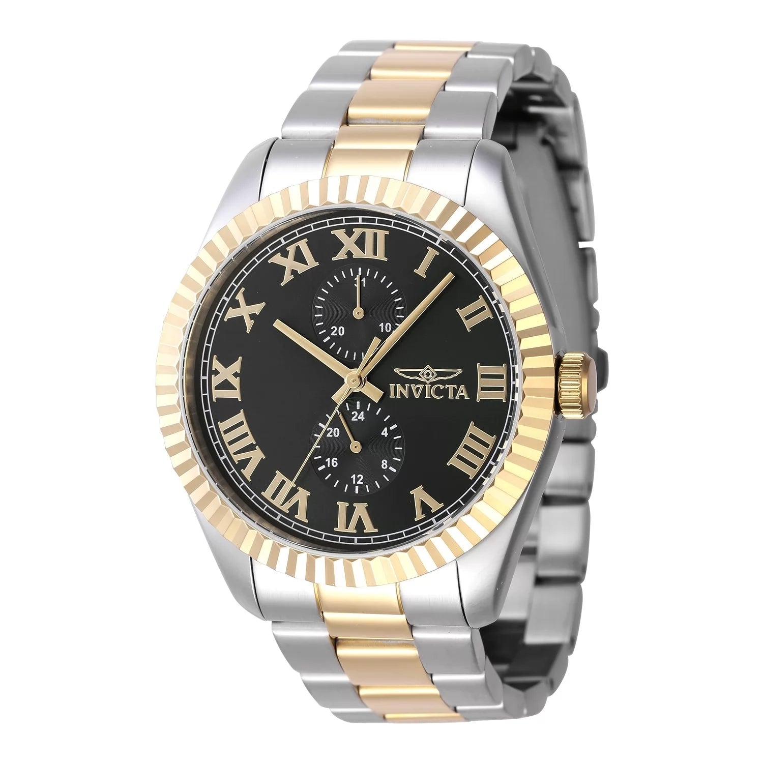 Invicta Men's 47425 Specialty Quartz Multifunction Black Dial Watch