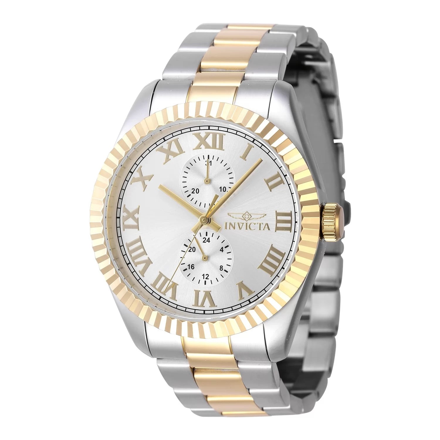 Invicta Men's 47426 Specialty Quartz Multifunction Silver Dial Watch