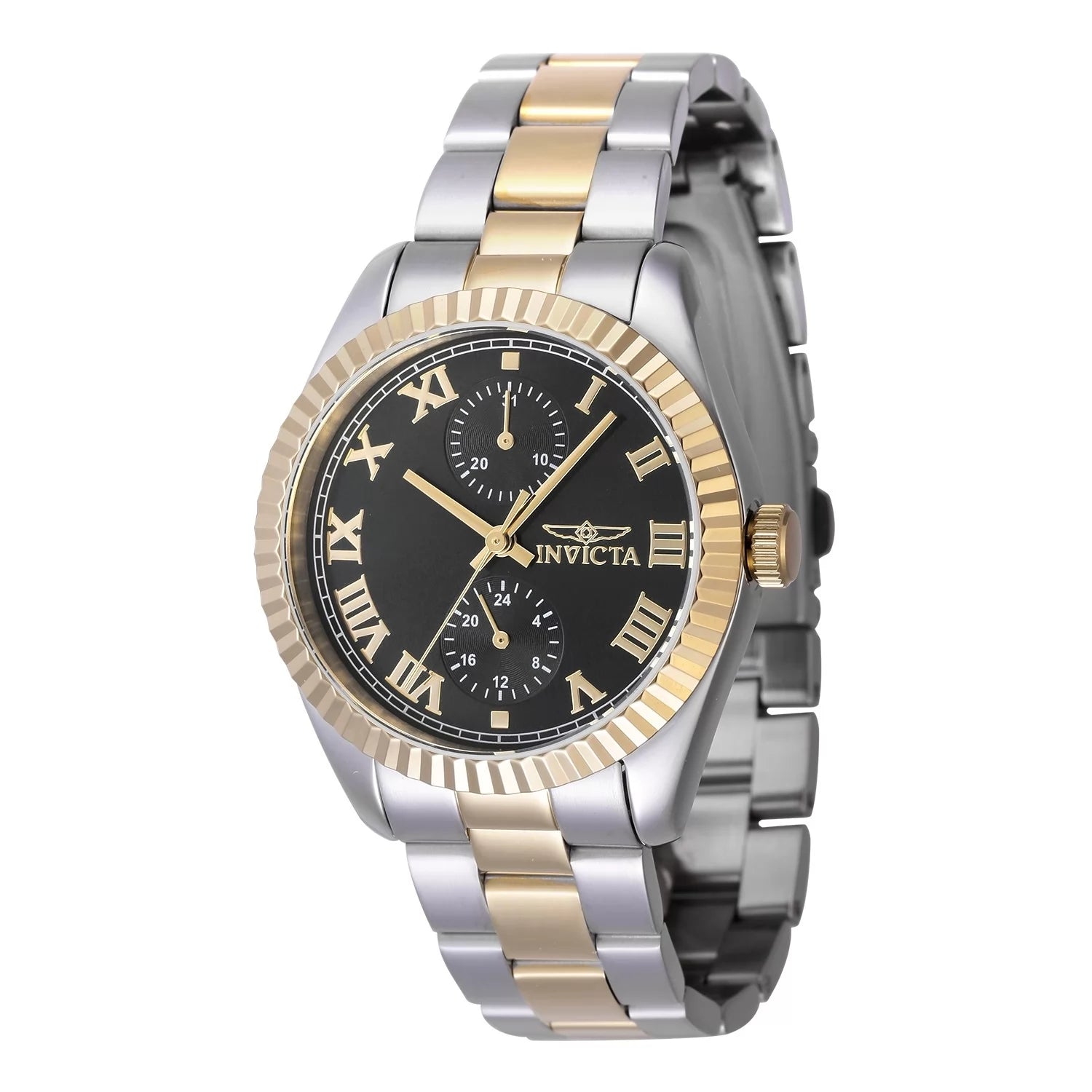 Invicta Women's 47439 Specialty Quartz Multifunction Black Dial Watch