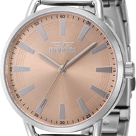 Invicta Women's 46329 Wildflower Quartz 3 Hand Light Pink Dial Watch
