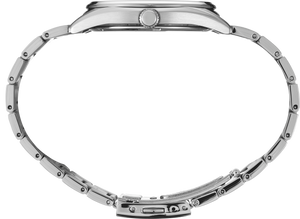 Seiko SUR343 Essentials Solar Gray Dial Silver Tone Men's Watch