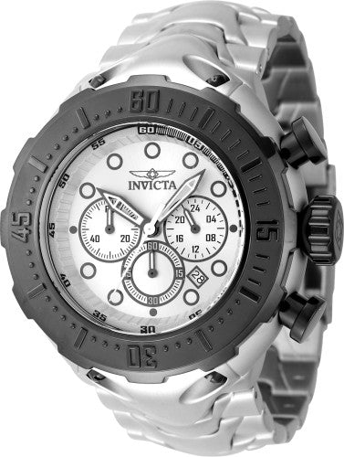 Invicta Men's 46544 Bolt Quartz Chronograph Antique Silver Dial Watch