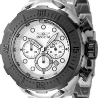 Invicta Men's 46544 Bolt Quartz Chronograph Antique Silver Dial Watch
