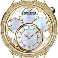 Invicta Women's 46754 Wildflower Quartz PC10 Mother of Pearl, Metal Dial Watch