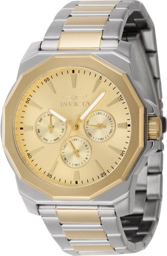 Invicta Men's 46846 Speedway Quartz Chronograph Gold Dial Watch