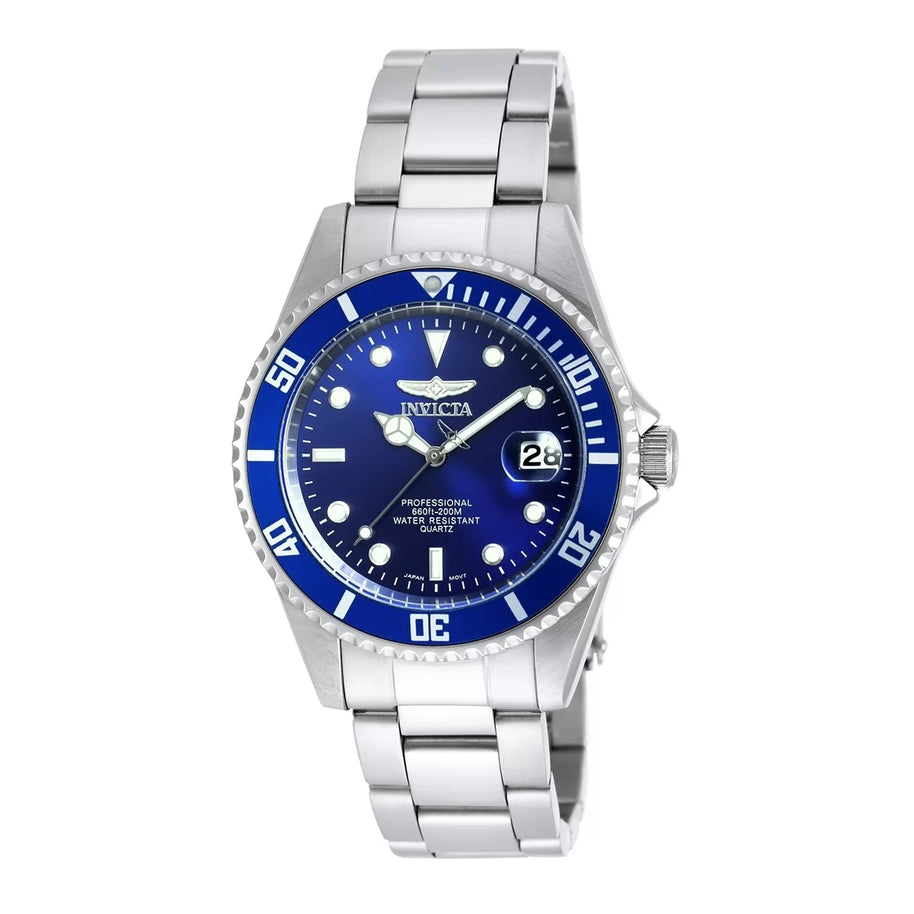 Invicta Men's 9204OB Pro Diver Quartz 3 Hand Blue Dial Watch