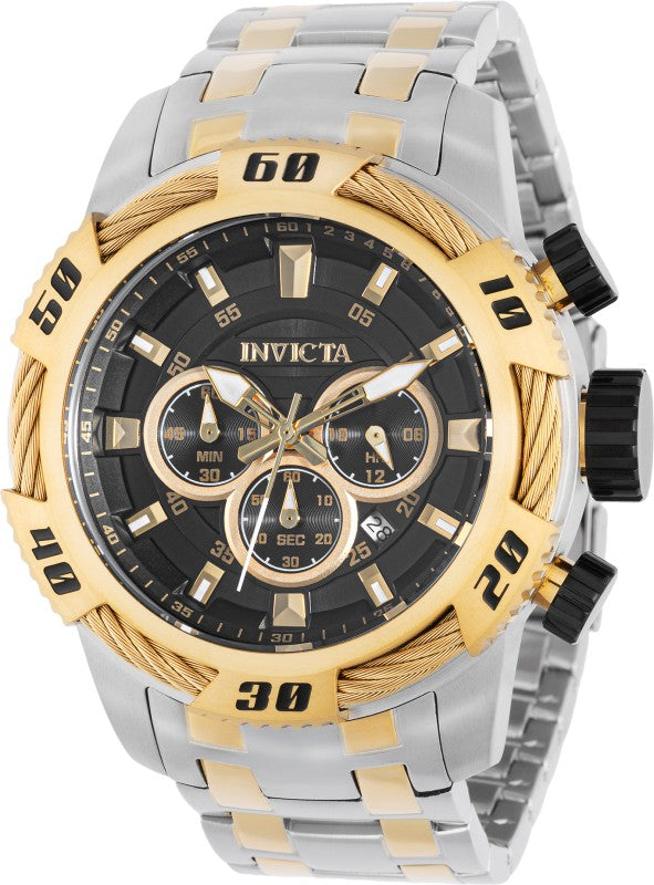 Invicta Men's 47116 Speedway Quartz Multifunction Black Dial Watch