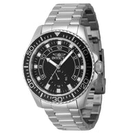 Invicta Men's 47125 Pro Diver Quartz Multifunction Black Dial Watch