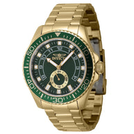 Invicta Men's 47132 Pro Diver Quartz Multifunction Green Dial Watch