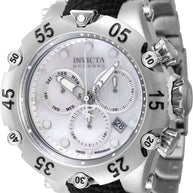 Invicta Men's 47156 Reserve Quartz Chronograph White, Silver Dial Watch