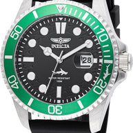 Invicta Men's 47166 Pro Diver Quartz 3 Hand Black Dial Watch
