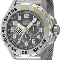 Invicta Unisex 47214 Invicta Racing Quartz Chronograph Black Dial Watch