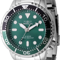 Invicta Men's 47220 Pro Diver Quartz 3 Hand Green, Gold, Black Dial Watch
